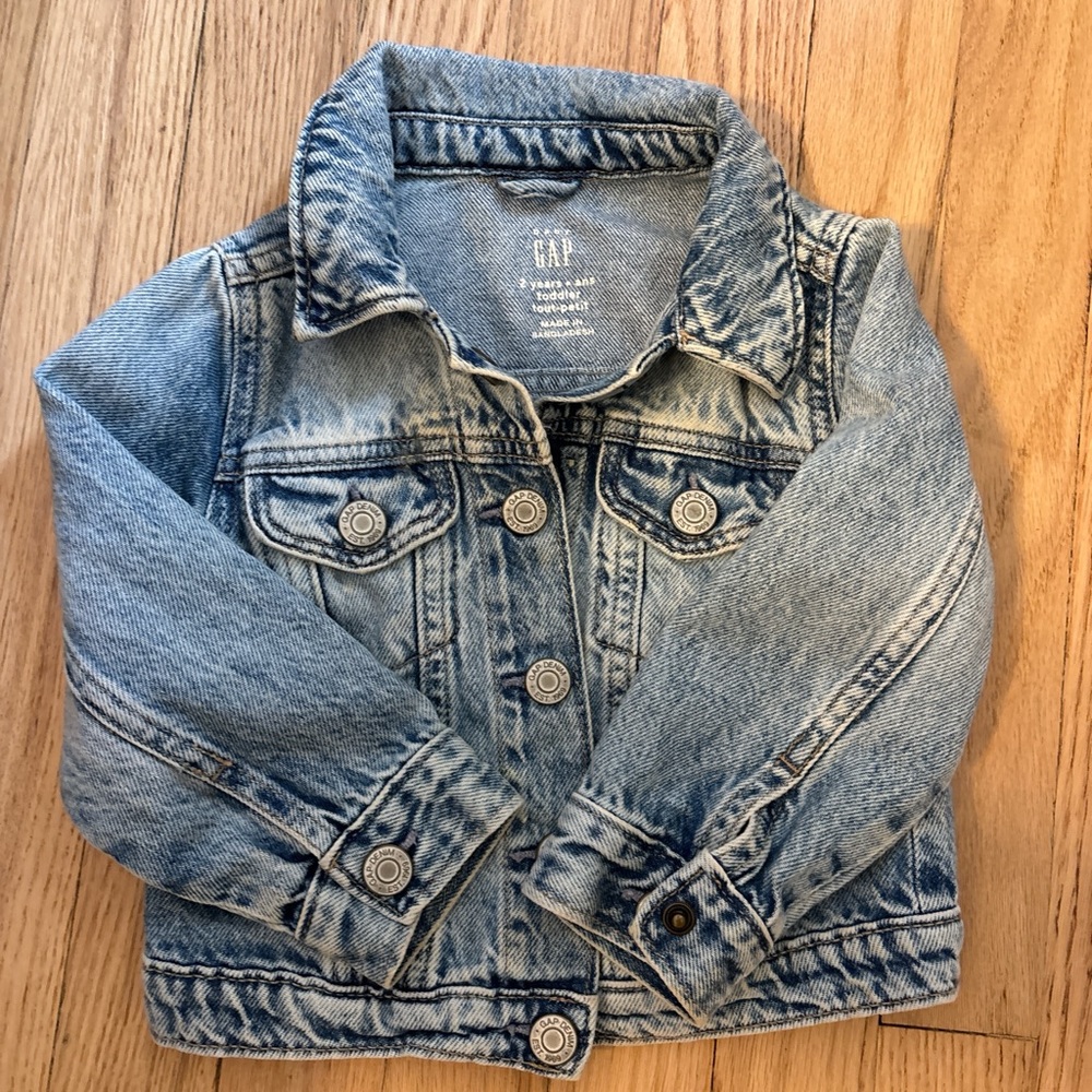 GAP Kids Light Blue Denim Jacket